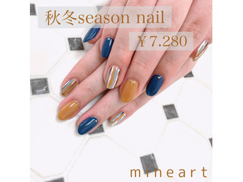 秋冬season nail☆